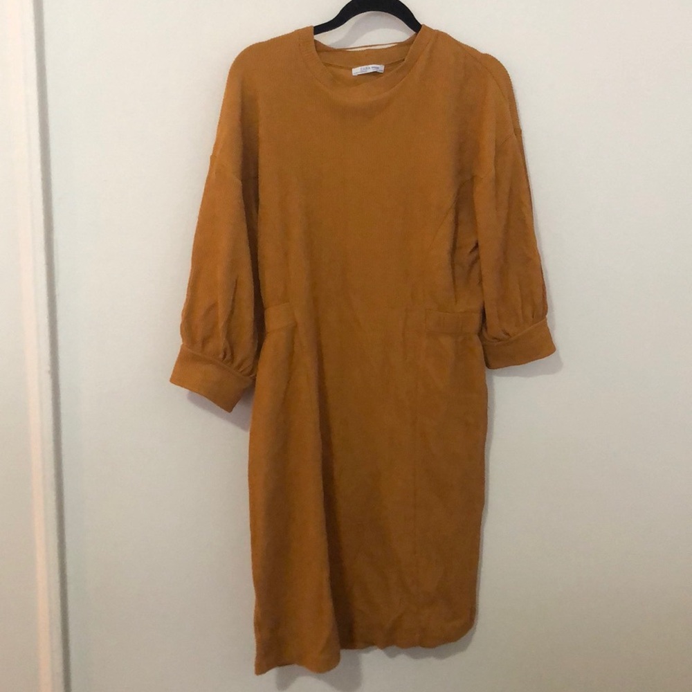 Long sleeve midi dress